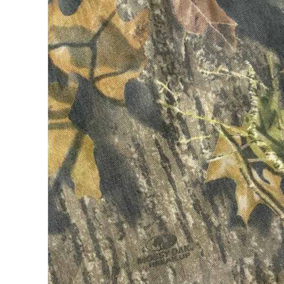 Mossy Oak Explorer Camo Long Sleeve Button Shirt Men L Hunting Outdoor Woods - Picture 6 of 8